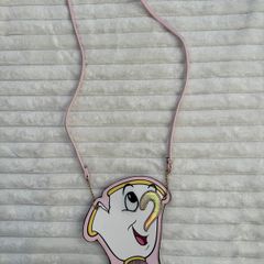 Disney Beauty And The Beast Chip Bag Kids Cross Body Bag Girls Purse Primark Used Please see Photos