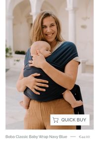 2 baby carriers