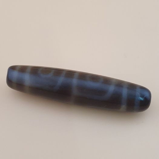 Vintage Himalayan Tibetan 4 Eyes Agate Dzi Bead Amulet
