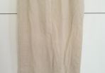 Full length Linen-mix straight skirt from ARIA