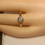 14 ct Yellow Gold with Natural 0.30 carat Natural Diamond Solitaire Ring Image 5
