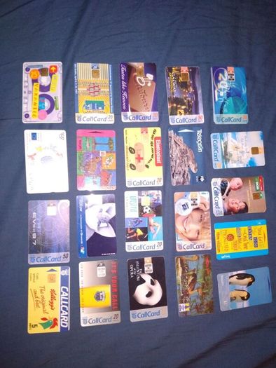 Collection of old Call Cards
