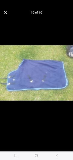 Pony fleece cooler