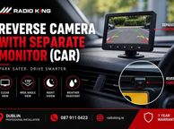 main image for ad Reverse Camera with Separate Monitor (Car) | Professional Installation Dublin