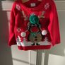 Reindeer Pom Pom  christmas jumper Image 2