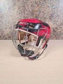 Mycro hurling helmet red and black