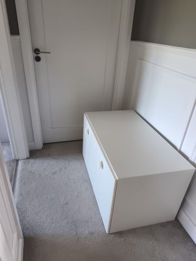 Ikea Toy Box White