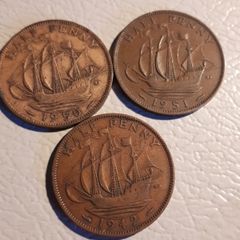 George vi halfpennies