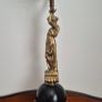 Art Deco/Empire-style figural bronze table vanity mirror Image 5