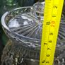 Beautiful Large Crystal Lidded Biscuit Barrel Image 5