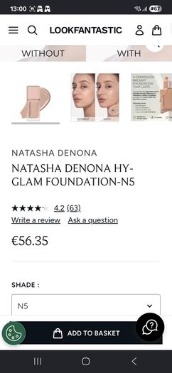 Natasha Denona HyGlam Foundation