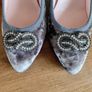 Le Babe Velvet Heels Image 5