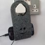Charger Holder Smartphone Gadgets Cell Phone wall charging station FELT docking accessory minimalist design organizer cord management Image 5