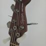 Squier Contemporary Active Jazz Bass V HH - Burgundy Satin- Sweetwater Exclusive Image 4