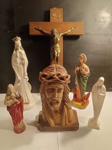 Super Vintage Collection of Six Religious Depictions
