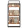 Sideboard with 3 Shelves 120x40x75 cm Solid Reclaimed Wood Image 4
