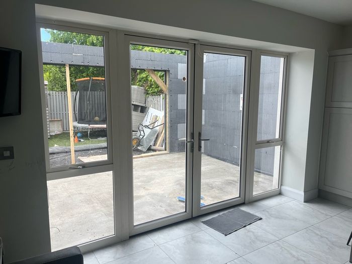 Aluclad French doors and windows