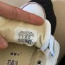 White convers size 5 Image 5
