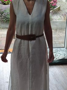 Max mara cream tunic dress size S