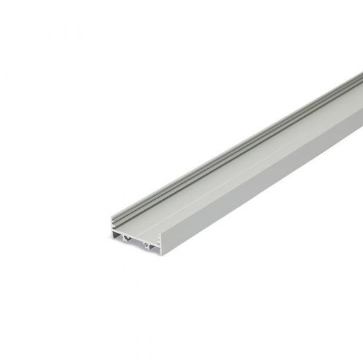 Wide LED Strip Aluminium Profile with Opal diffuser 485mm