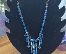 Vintage Crystal Necklace from Rhinestones