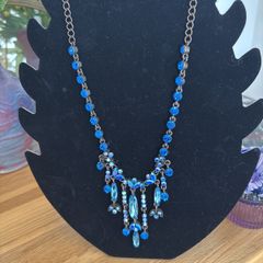 Vintage Crystal Necklace from Rhinestones