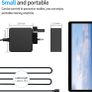 65W USB C Laptop Charger Compatible with MacBook Pro/Air, Lenovo ThinkPad, Asus, HP, Dell, Acer, Google Chromebook Notebook, HUAWEI, Xiaomi, and more Type C Devices PD Wall Charger Image 2