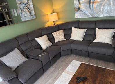corner sofa electric reclining