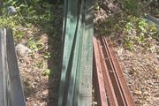 23 steel roof flashings nearly 10ft