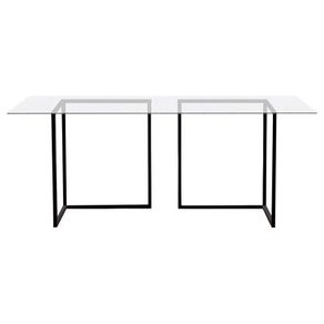 Glass office desk