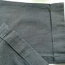 Part Two, Grey Cropped Trousers with Leather Tipped Pockets, Size 10. Image 6