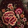 Velvet Floral Embroidery Evening Bag Image 6