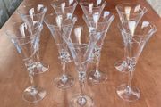 Wine Glasses x 9