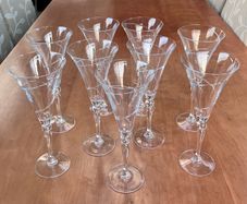 Wine Glasses x 9