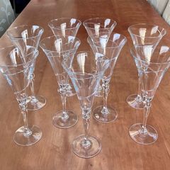 Wine Glasses x 9