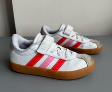 adidas VL Court 3.0 Hook and Loop Kids Trainers