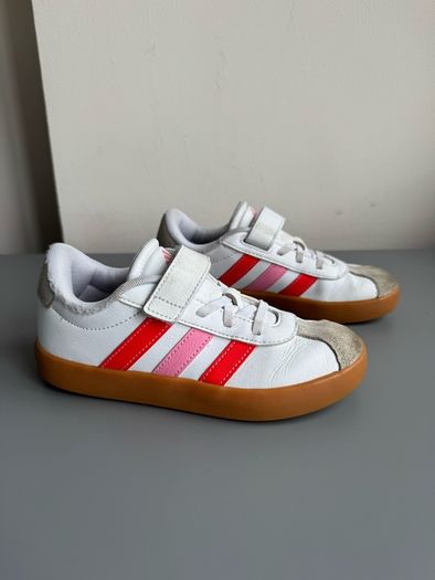 adidas VL Court 3.0 Hook and Loop Kids Trainers