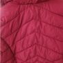 BNWT Jensen Women's Puffer Jacket Full Zip Long Sleeve Pockets Red Size S/M Image 4