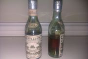 Pinet Castillon Three Star Cognac Bottle. Vintage.