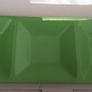 New Green 3 dish metal tray Image 4
