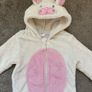 girls fleece hoodie 80cm 1 years old Image 3