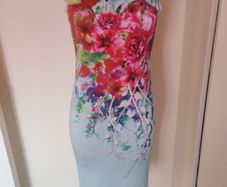 Crimson Ivy USA midi floral dress size UK10 EU38 Postage included