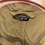 Topshop orange green cotton military trench Mac Image 2