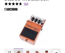 Boss DS-1X Distortion Made in Japan