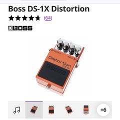 Boss DS-1X Distortion Made in Japan