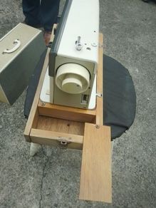 Old sewing  machine