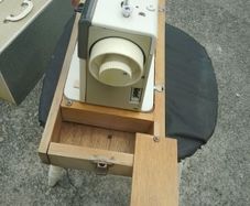 Old sewing  machine