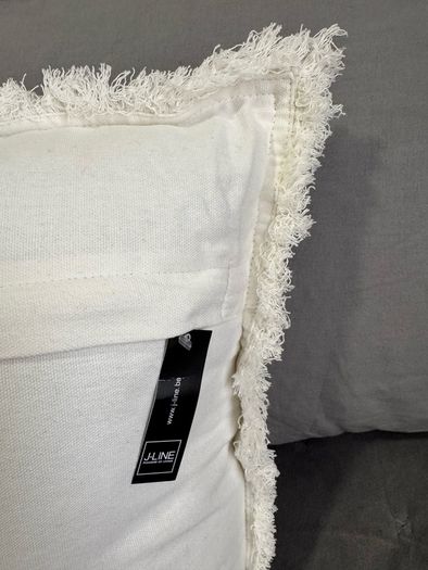 J-Line pillow cushion - 100% cotton