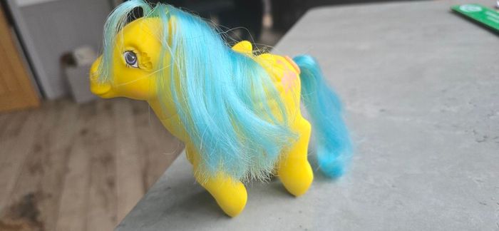 Tall Tails Tales Giraffe Happy Tails Ponies HTF MLP G1 My Little Pony