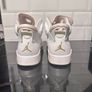 Pre owned Womens Air Jordan Retro 6 Gold Hoops size 5.5 Image 2